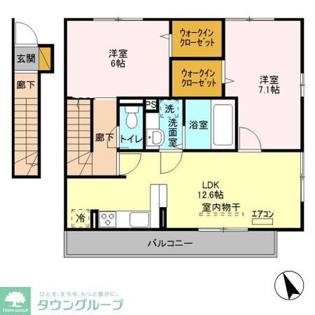 未来樹(ゆめのき)参号棟の物件間取画像